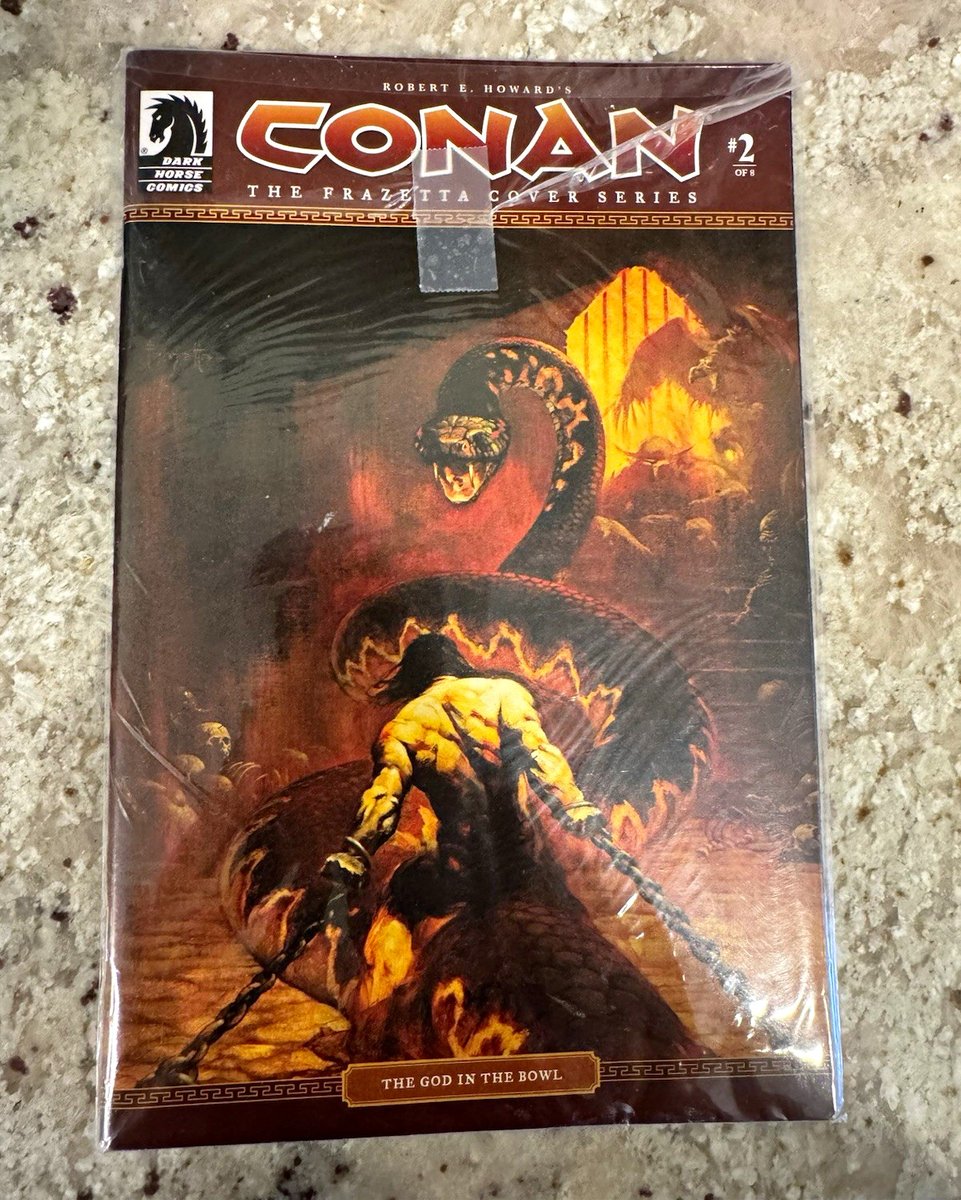 Conan: The Frazetta Cover Series #2 Il Dio nella Ciotola Dark Horse Singolo
