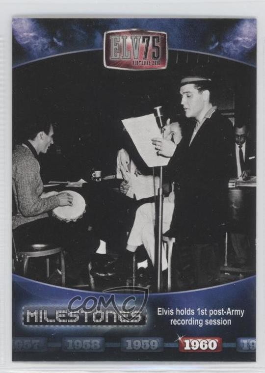 2010 Milestones Elvis Presley holds 1st post-Army recording session #31 0e3