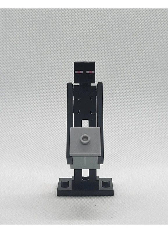 Personnage Type Lego – Enderman (Lego-style Character – Minecraft – Enderman)