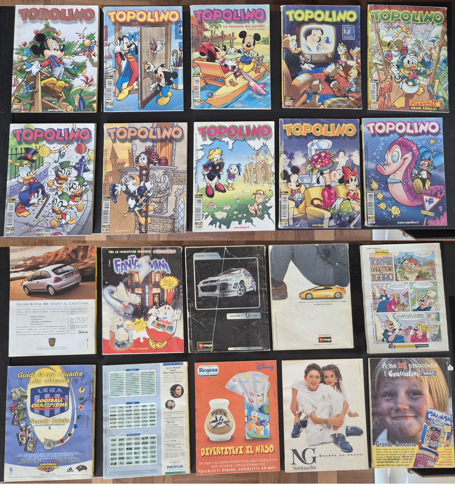 Topolino Disney n. 2200-2500 | Lotto da Collezione