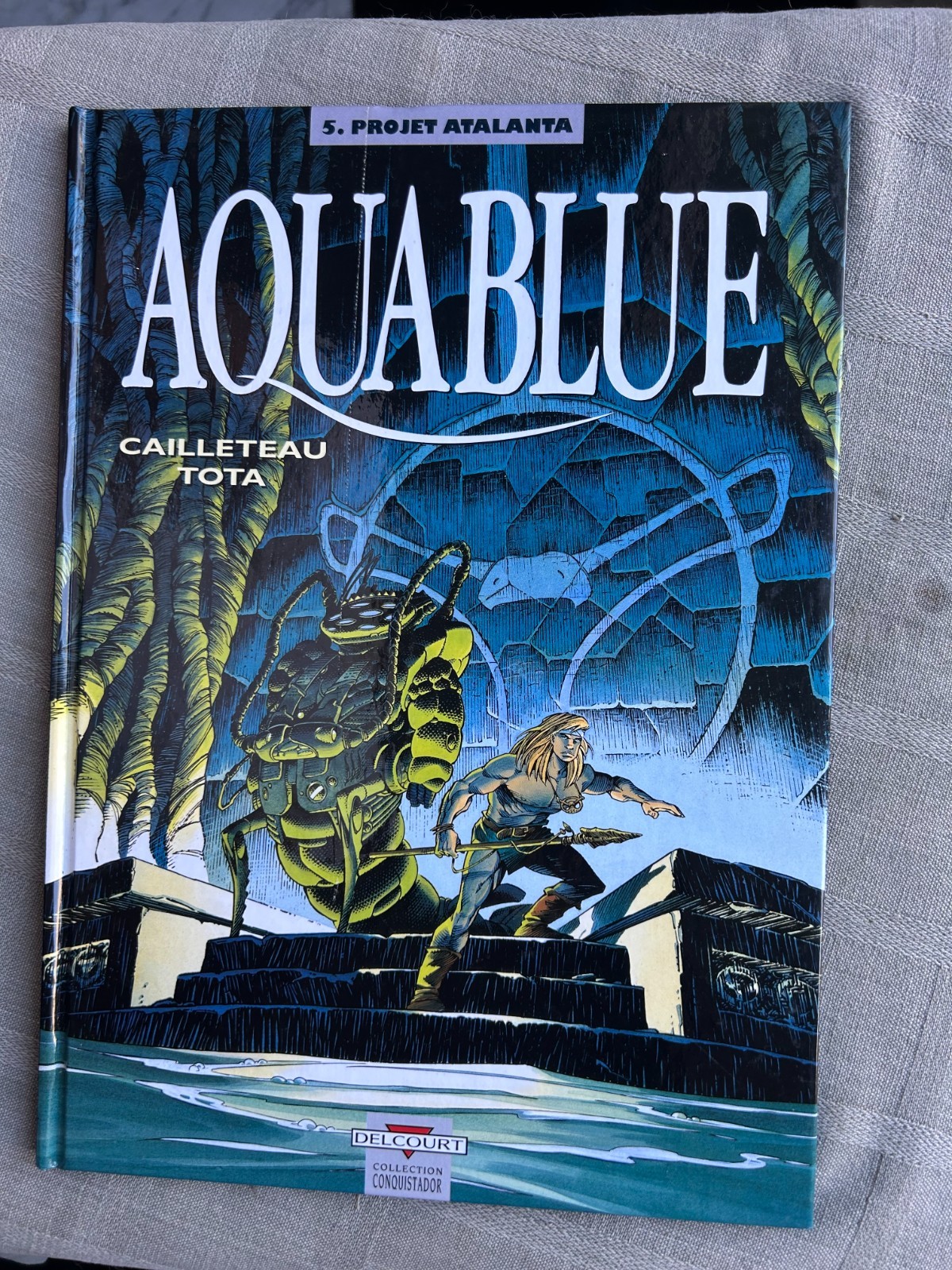 CAILLETEAU TOTA AQUABLUE TOME 5 PROJET ATALANTA EO EN BON ÉTAT