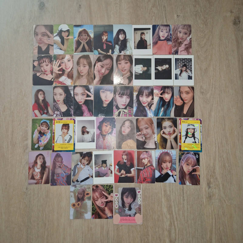 Wts weki meki misc photocards