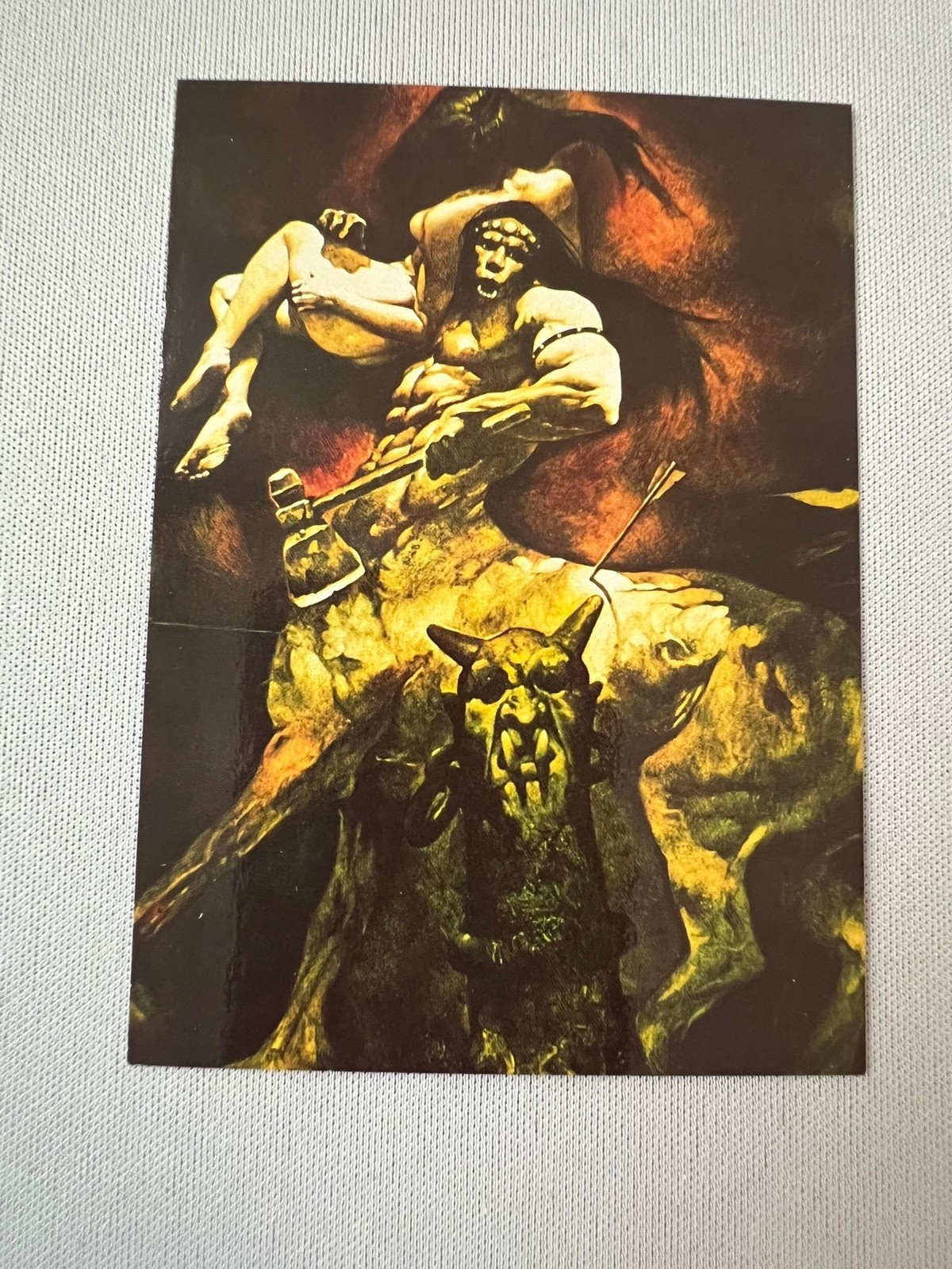 Sanjulian Collection Il Centauro #10 Art Card 1994 FPG Cards Fantasy