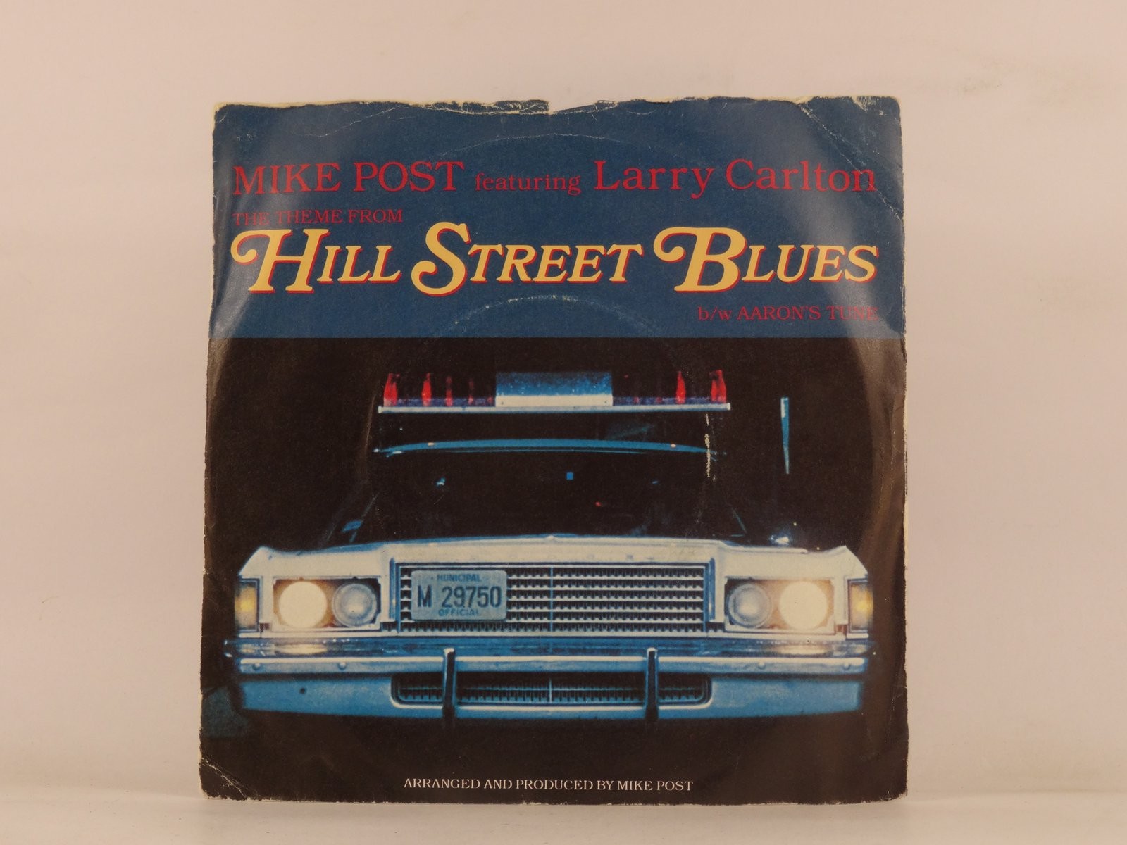 MIKE POST FT LARRY CARLTON THEME FROM HILL STREET BLUES (123) 2 Track 7" Single 