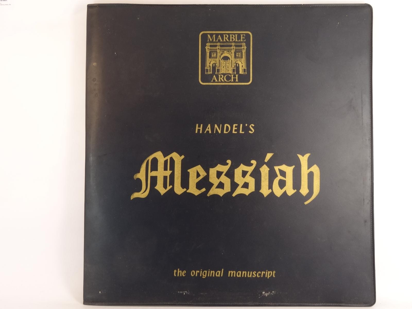 WALTER SUSSKIND HANDEL'S MESSIAH (3 DISCS) (338) 20+ Track LP plus Picture Sleev