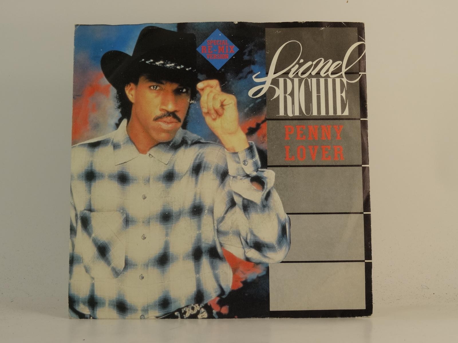 LIONEL RICHIE PENNY LOVER (7) (78) 2 Track 7" Single including Picture Sleeve MO