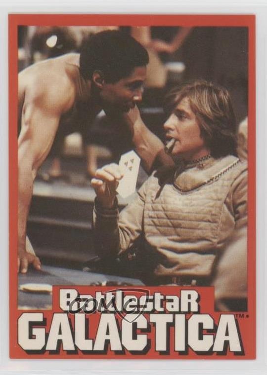 1978 Wonder Bread Battlestar Galactica Starbuck mostra Boomer #22 1md