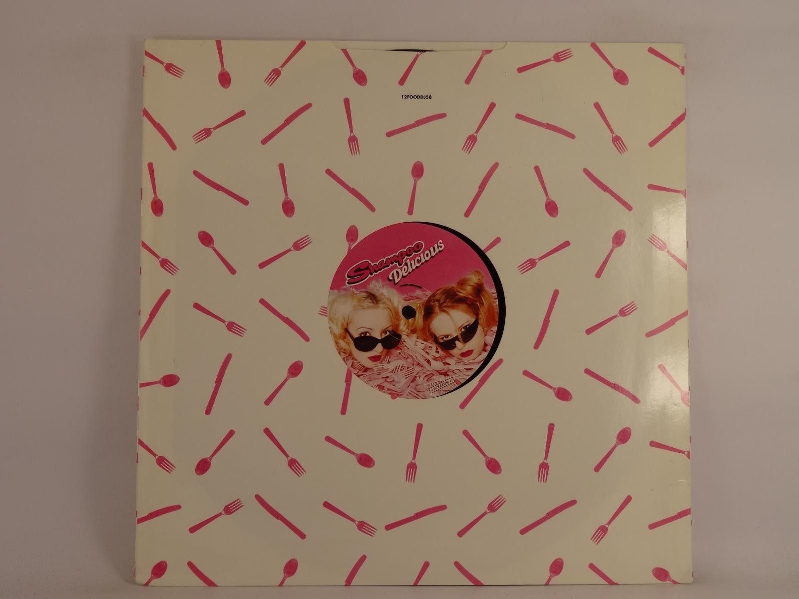 SHAMPOO DELICIOUS (76) 2 Track Promo 12" Single plus Picture Sleeve FOOD