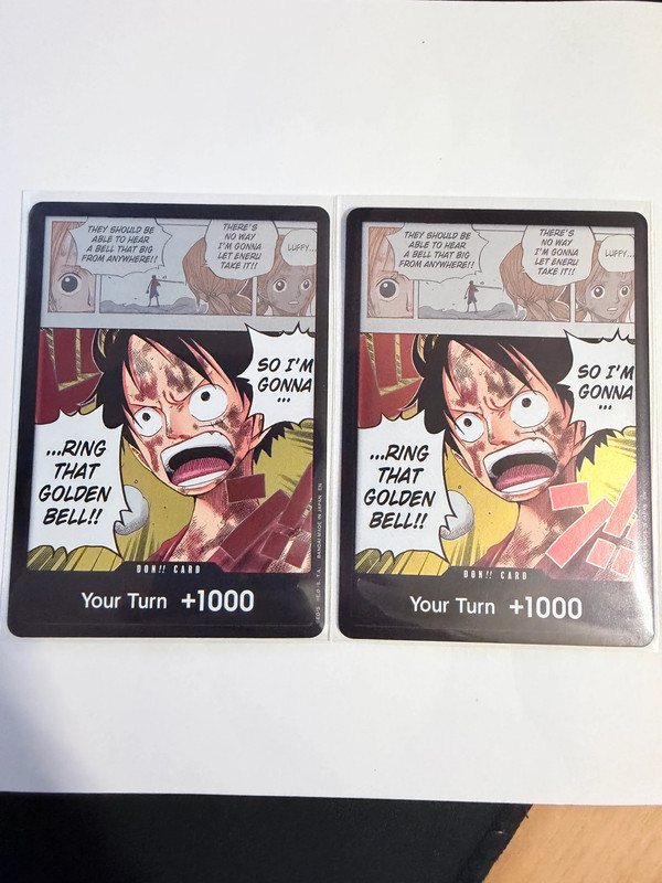 One Piece 2X You Turn +1000 - Ring That Golden Bell - Don!! Card