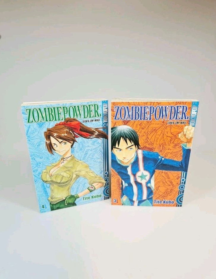 Zombiepowder Manga 3+4 Completo Tedesco Tokyopop Ottimo Raro
