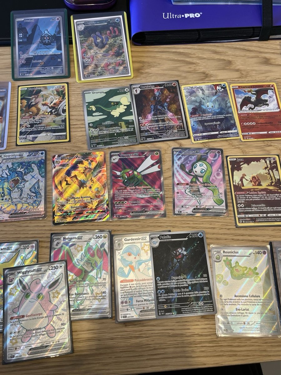 Pokémon TCG lotto carte Olografiche/Full Art ITA