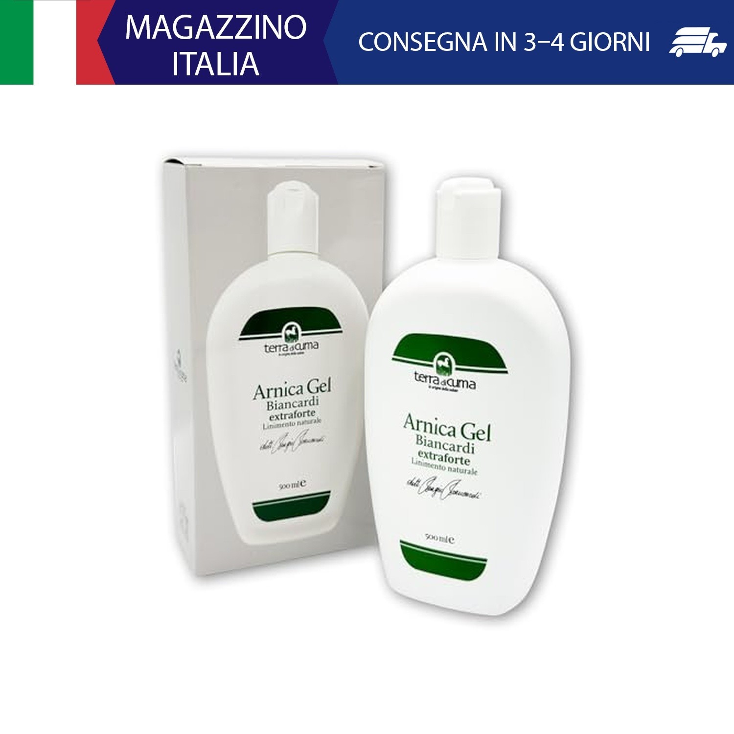 Terra di Cuma Arnica Gel Biancardi Extraforte, Multicolore, 500 ml
