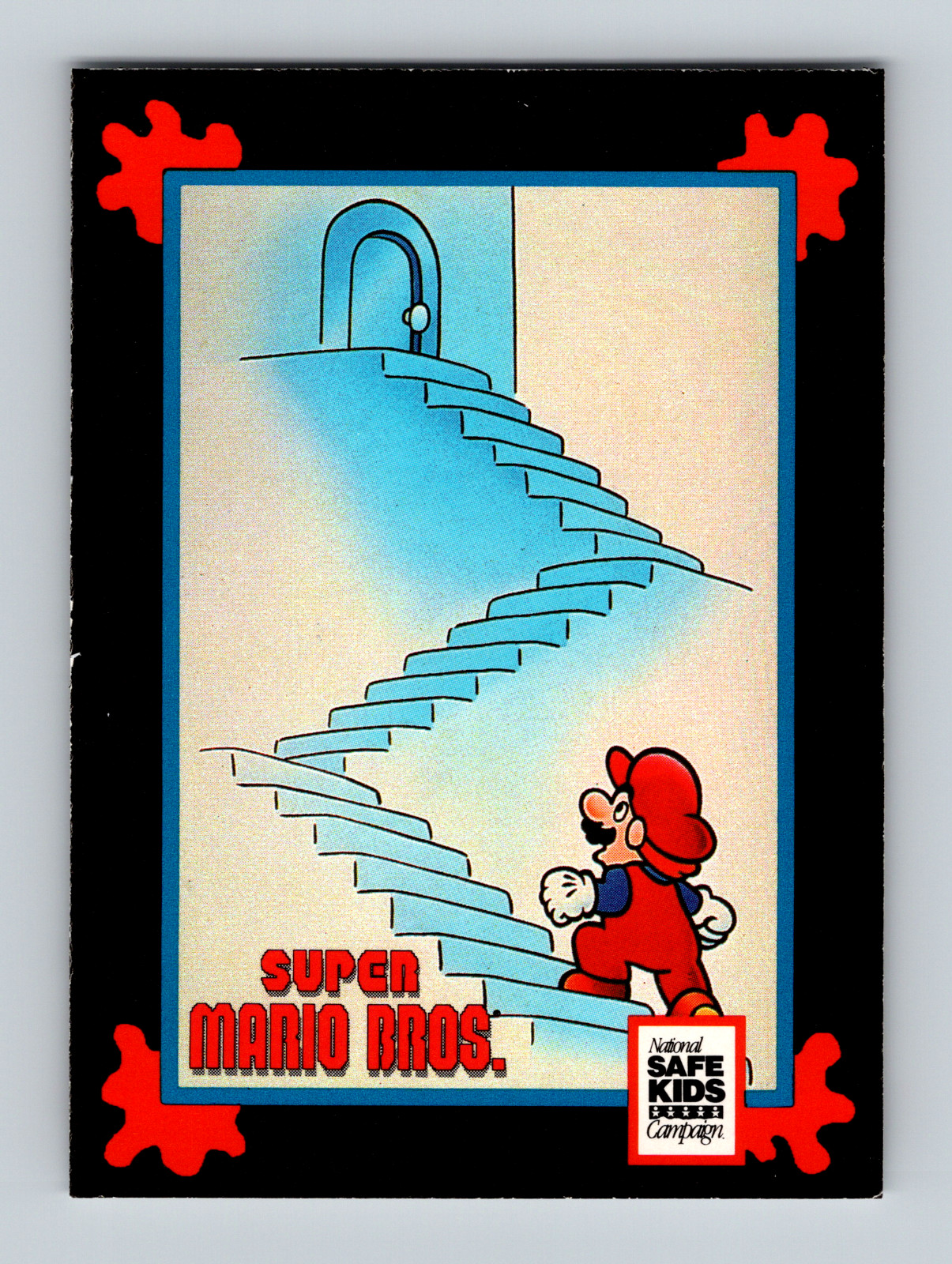 SUPER MARIO BROS 2 - (1991, Impel) NINTENDO TRADING CARD TREATS - SAFE KIDS