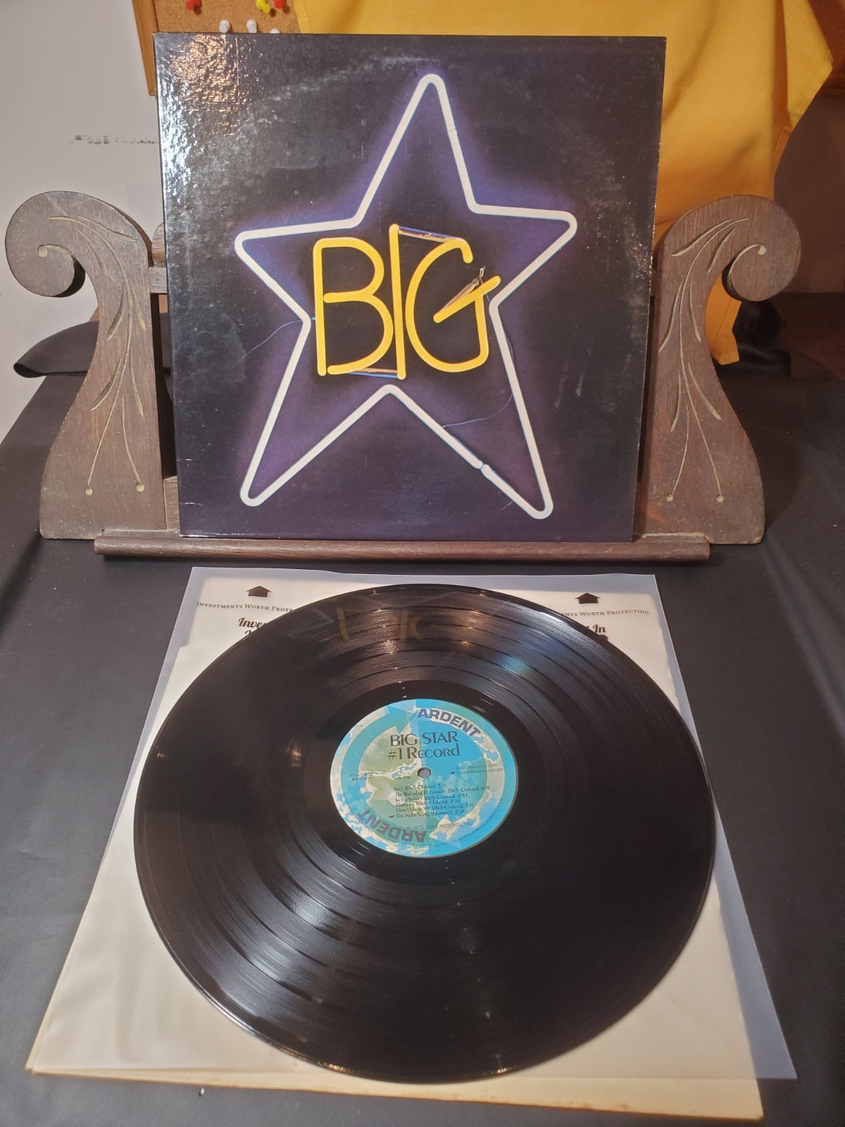 Big Star #1 Record - VINYL AS-2803 Stax/Ardent Records ARP press 1972 READ DESC.