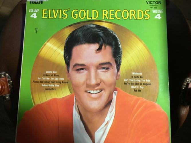 Elvis Presley - Elvis' Gold Records Volume 4 (LP, Comp, RE, Gat) (Near Mint (NM