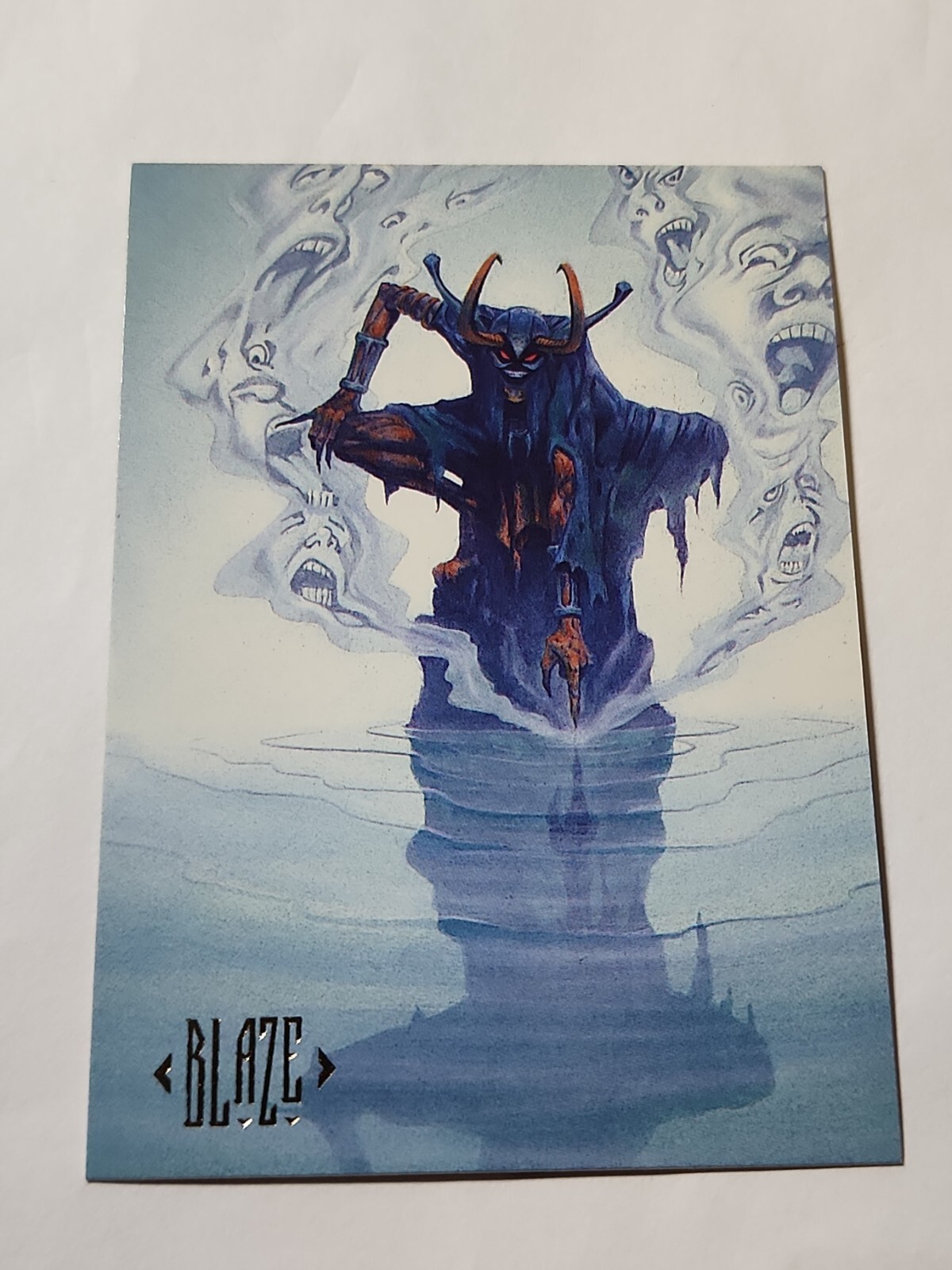 Scheda Blaze DC Skybox Master Series Universe # 45 1994 quasi nuova