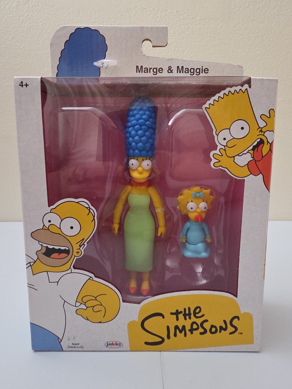 The Simpsons Marge & Maggie Simpson Figure Wave 3 Jakks Pacific 2025 nuovo di zecca
