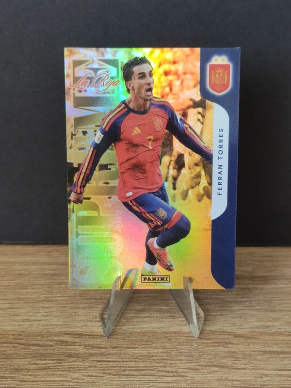 Panini Club España Campeones Seleccion S5 Ferran Torres Gold Supreme