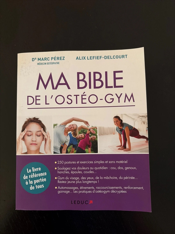 Ma Bible de l’osteo-gym des éditions LEDUC