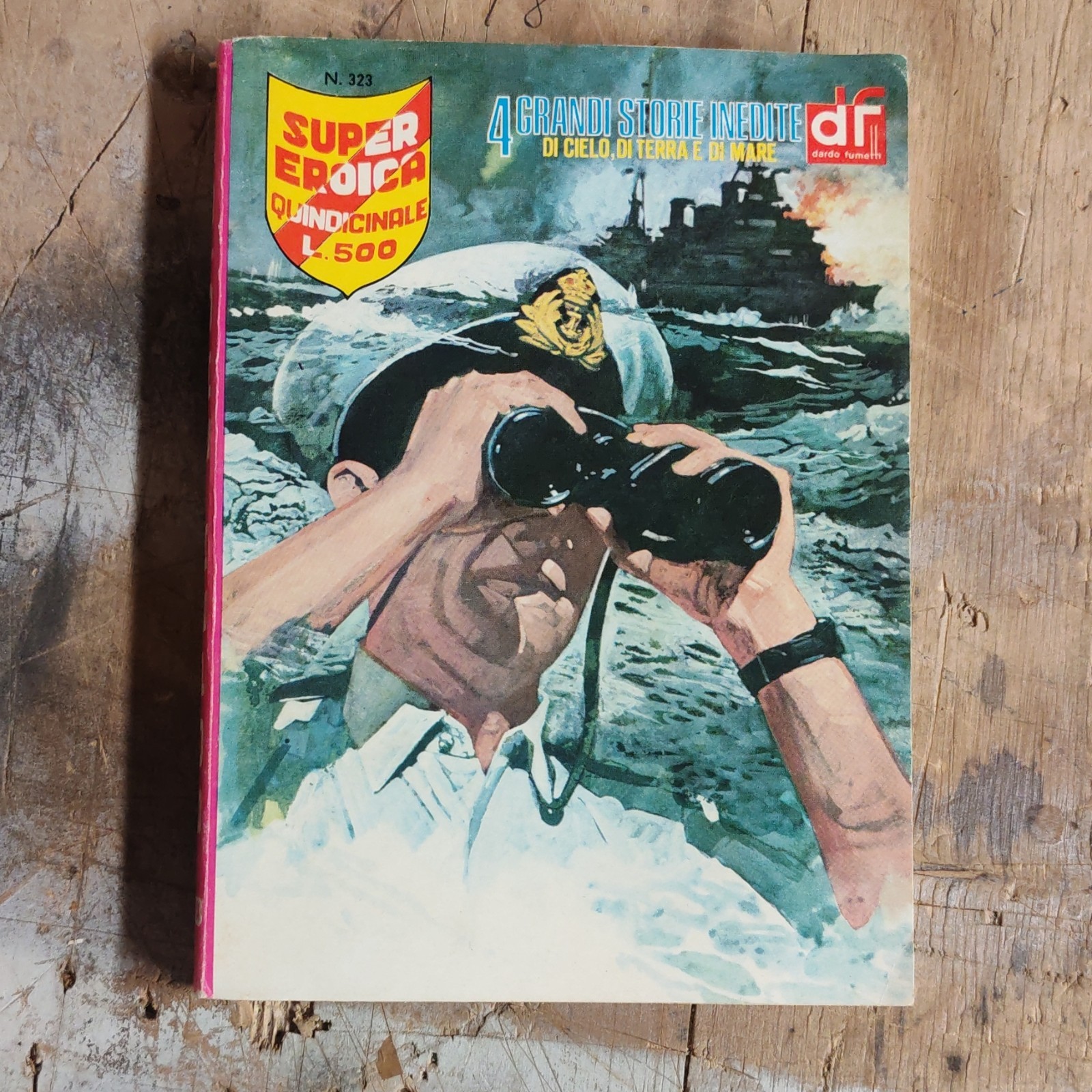 Super Eroica n. 323 Dardo 1979 fumetto ITA Bonelli D'Angelo Bollà