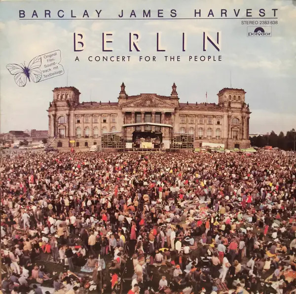 LP Barclay James Harvest Berlin - A Concert For The People NEAR MINT Polydor