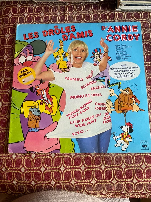 Vinyle annie cordy les droles d'amis
