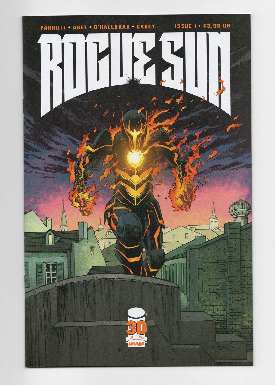 Rogue Sun #1 quasi nuovo + 2022 Declan Shalvey copertina un'immagine fumetti