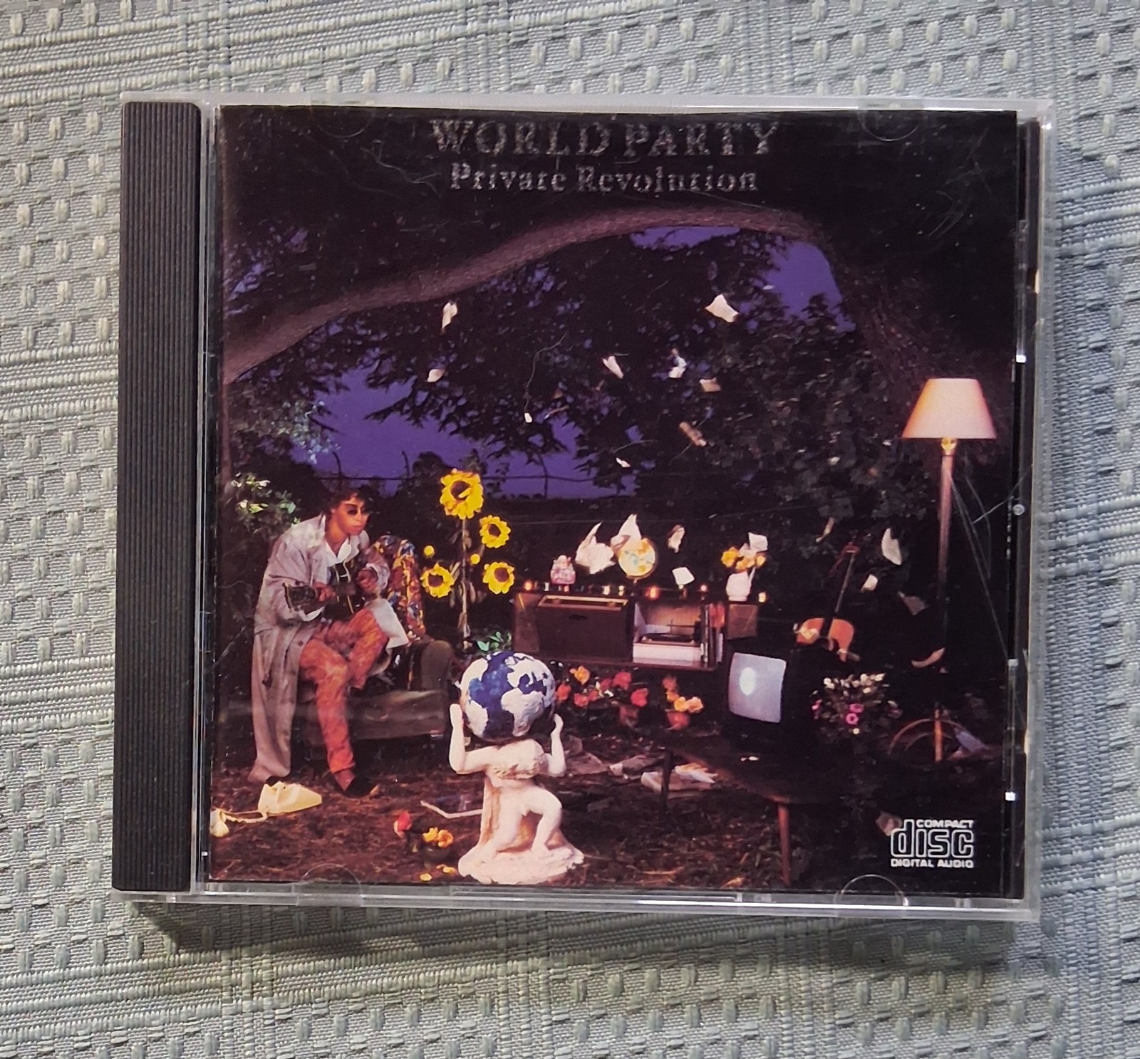 World Party CD Private Revolution  Chrysalis 1986 Classic Pop Rock Near Mint CD