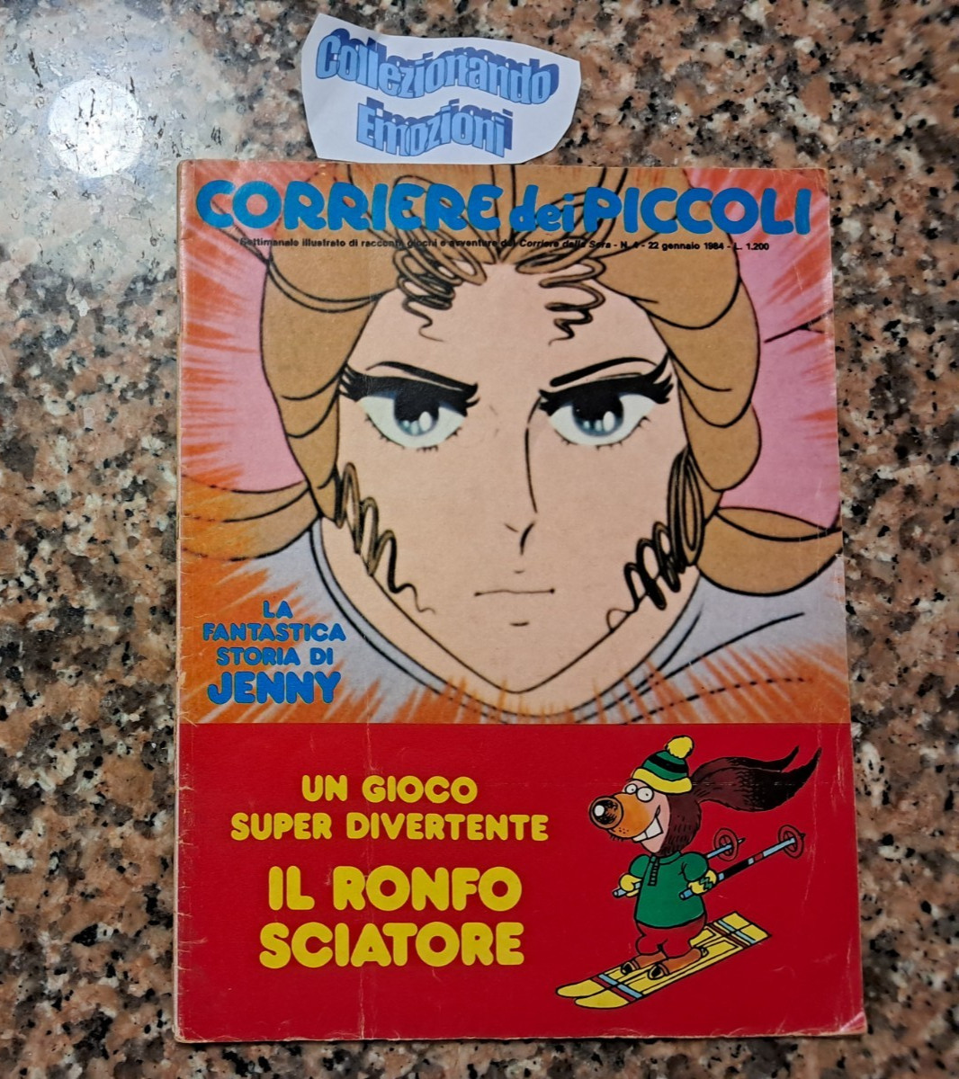 Corriere dei piccoli 4 1984-Mazinga-Jenny-Ciccibum-Il ritorno dello Jedi-