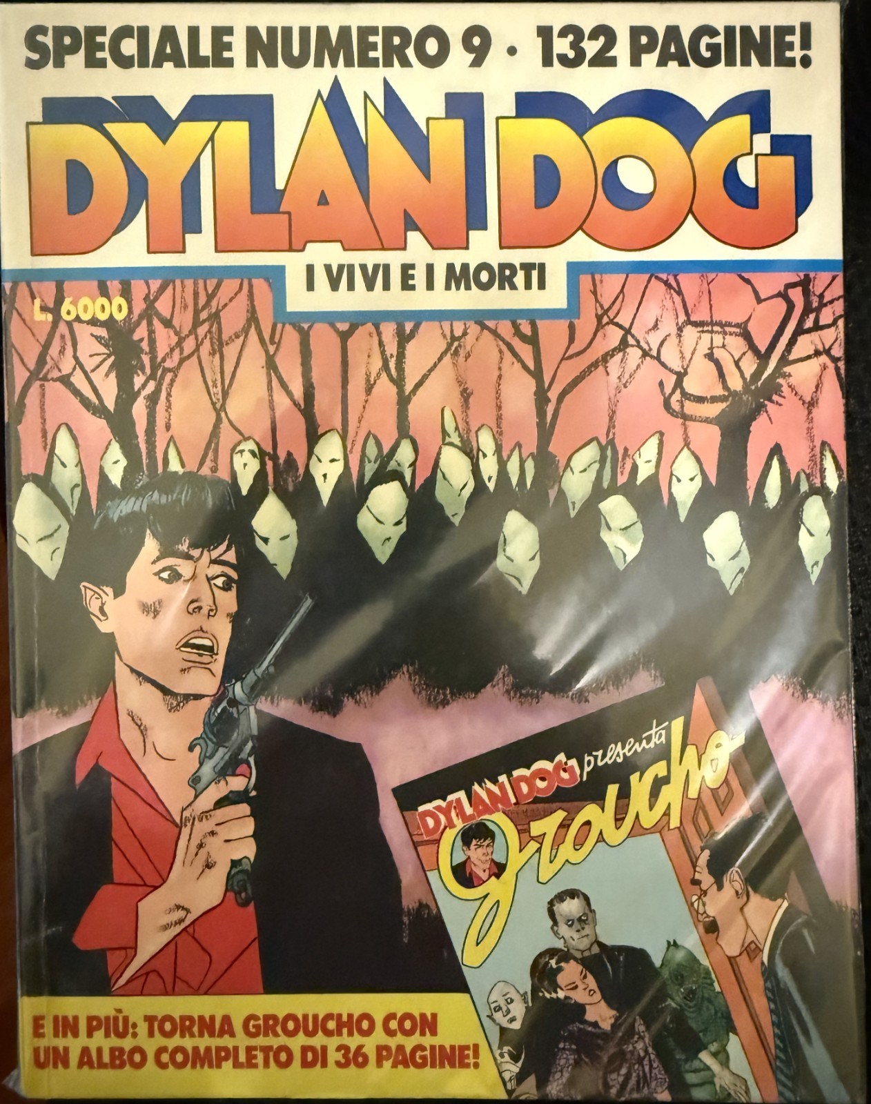 Dylan Dog Speciale n. 9 I vivi e i morti + Groucho Non urlate a quella porta