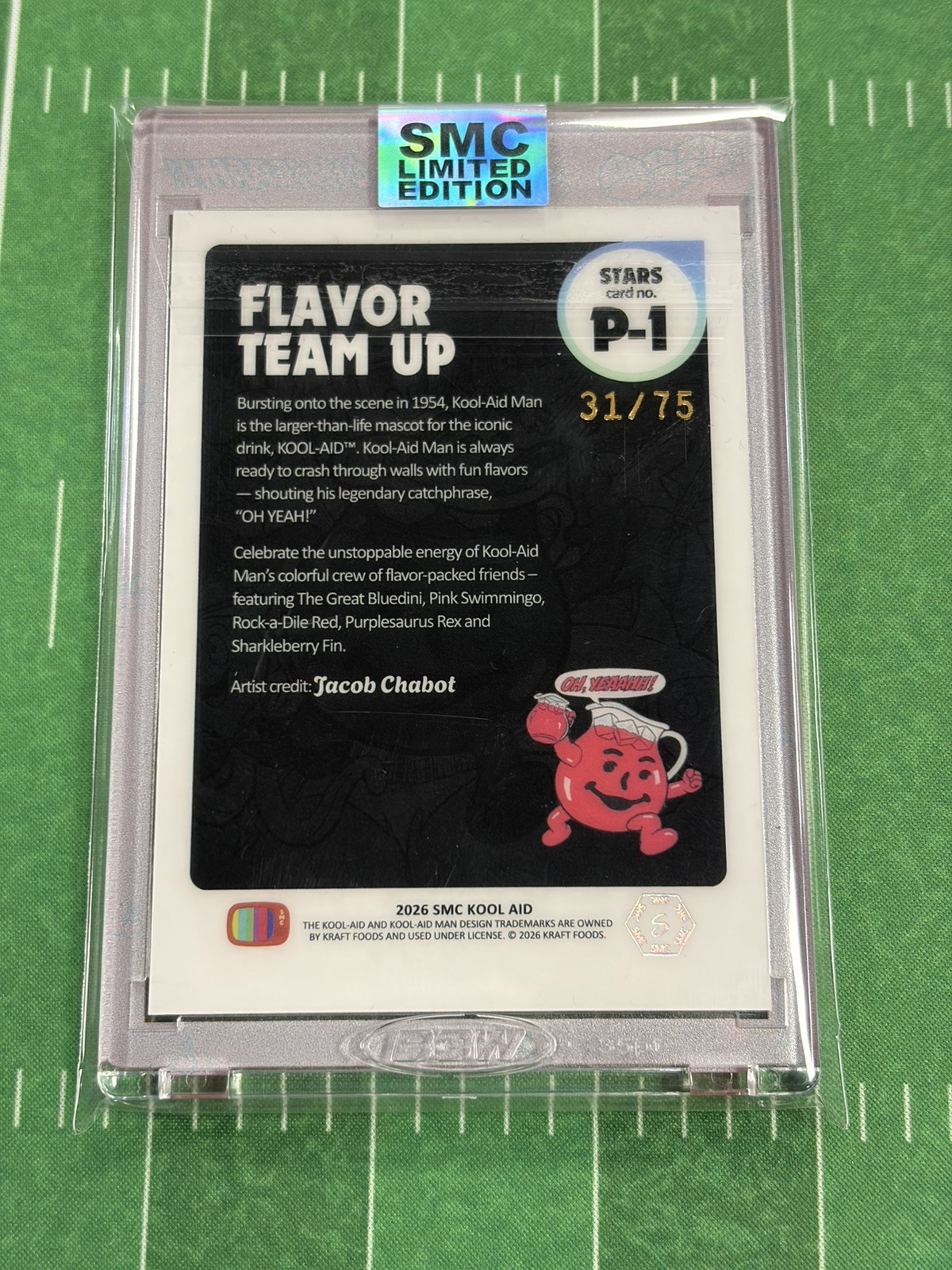 Flavor Team Up Stars /75 Kool Aid SMC Saturday Morning Cards SSP sigillato 