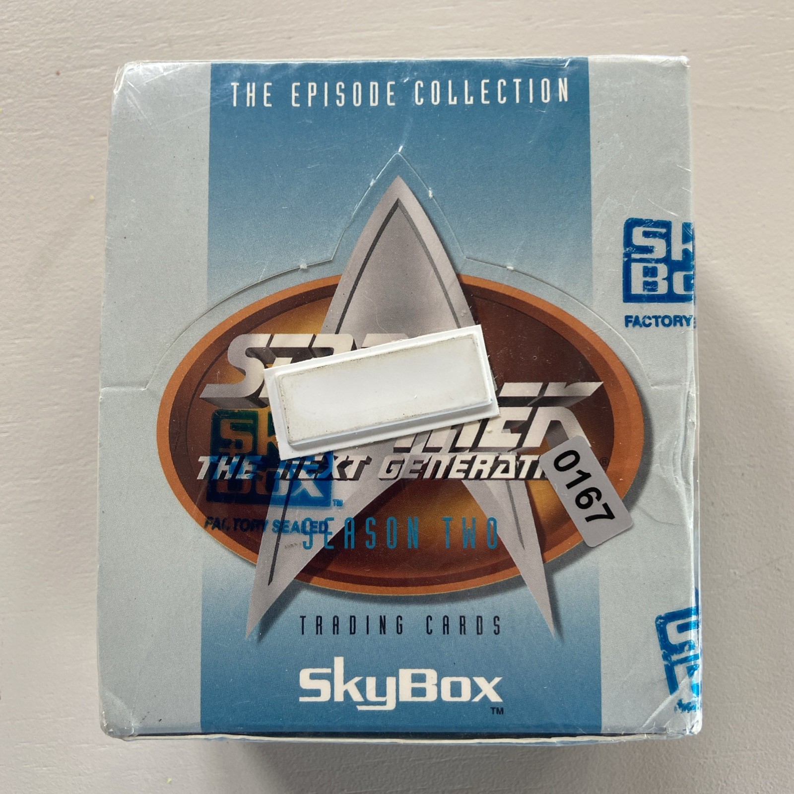 Star Trek The Next Generation Season Two Skybox 1995 sigillato in fabbrica confezione da 36