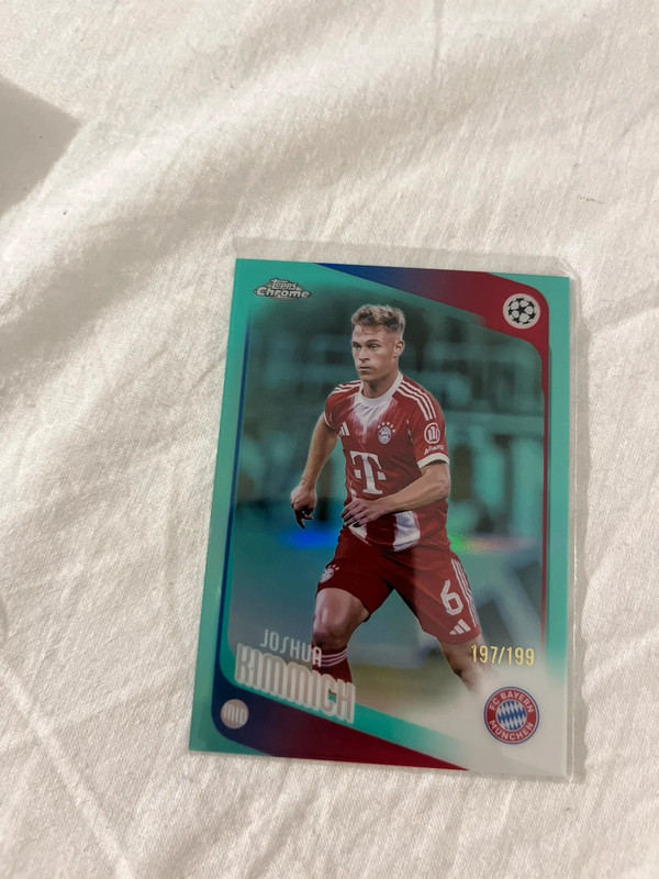 Carte foot Topps chrome kimmich 197/199