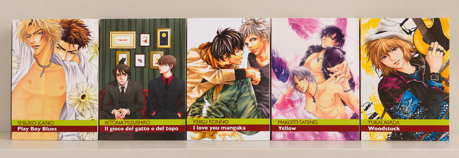 LOTTO MISTO | BOYS' LOVE | RONIN MANGA | 14 VOLUMI | AUTORI VARI