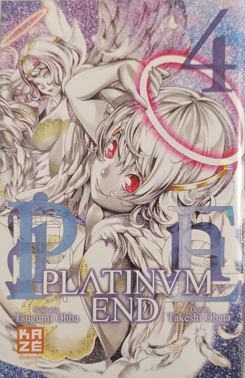 PLATINUM END Vol.4 FRENCH EXCLUSIVE "Canal BD" Kaze 3000 COPIE VF