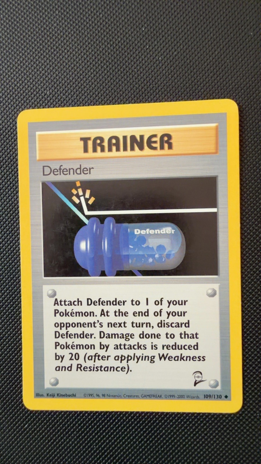 Defender 109/130 Set Base Non Comune 2 Pokemon Giocati Moderatamente