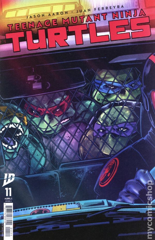 Tartarughe Ninja Mutanti Adolescenti #11A Nuovo con scatola 2025 Immagine Stock