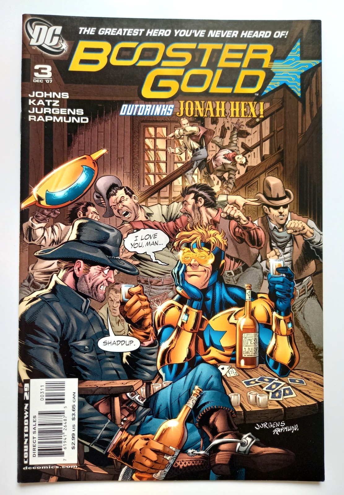 Booster Gold #3 (2007) - DC Comics - Très Bon État / Very Fine+
