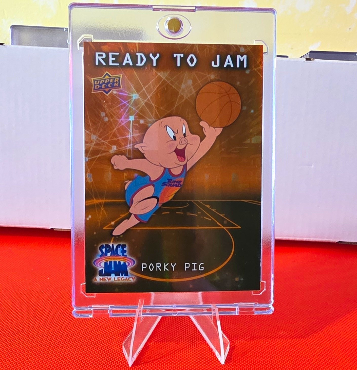 Upper Deck 2021 Space Jam A New Legacy Ready to Jam Porky Pig RJ-8 #248/449