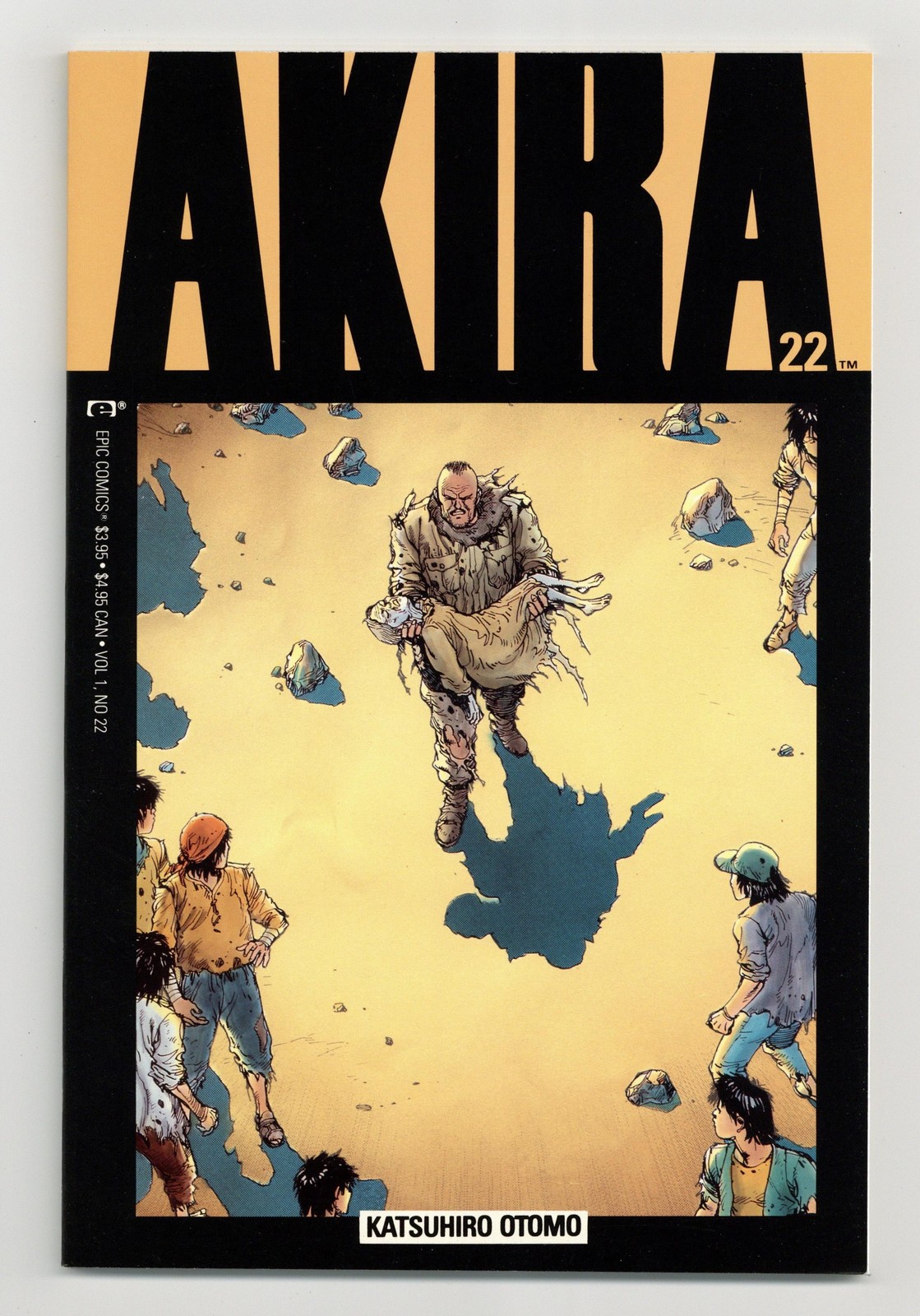 Akira #22 quasi nuovo 9.4 1990