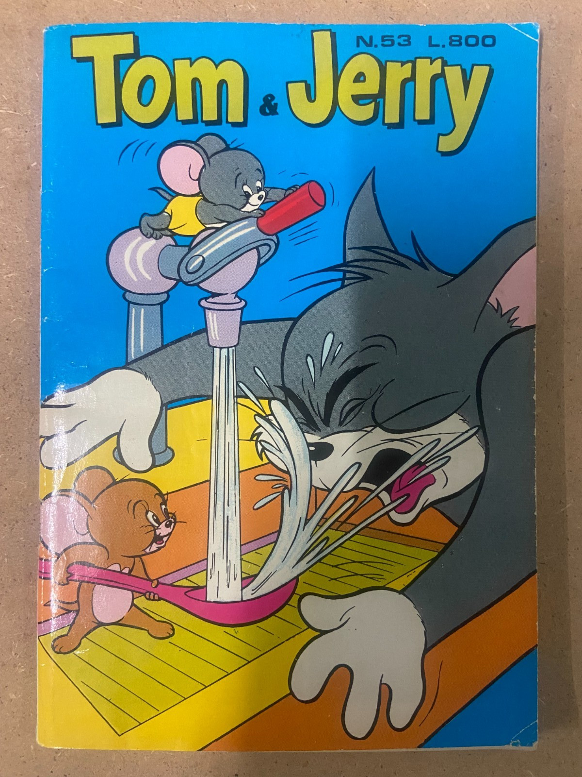 TOM & JERRY N.53 editrice Cenisio 1985 comics from MGM cartoons