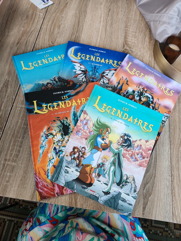 Lot de bd les légendaires