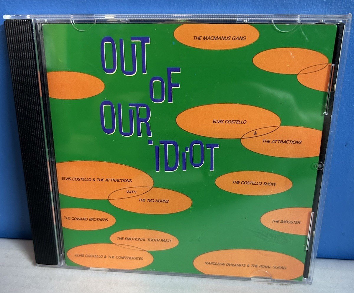 Out of Our Idiot CD 21 Tracks 1987 Various Artists Elvis Costello, Attractions +