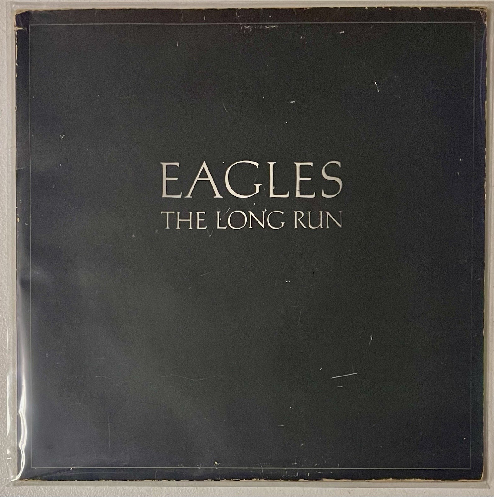 EAGLES THE LONG RUN 12” Vinyl LP  1979 US First Press Asylum Records 5E-508