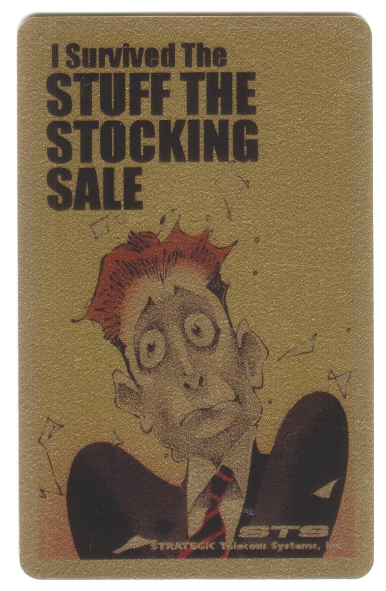 5u I Survived The Stuff Biglietto Telefonico Phone Card Stocking Sale