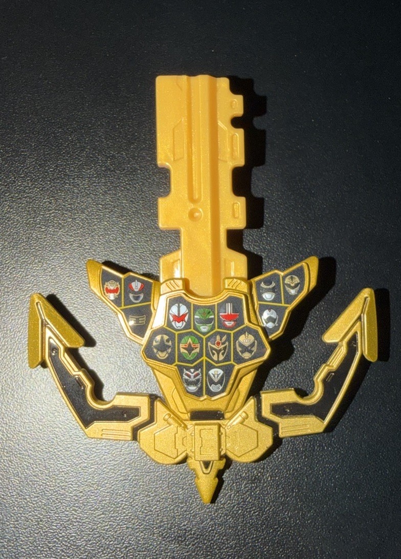 Bandai Gokaiger MEMORIAL edizione Gold Anchor Key (VENDITORE USA)