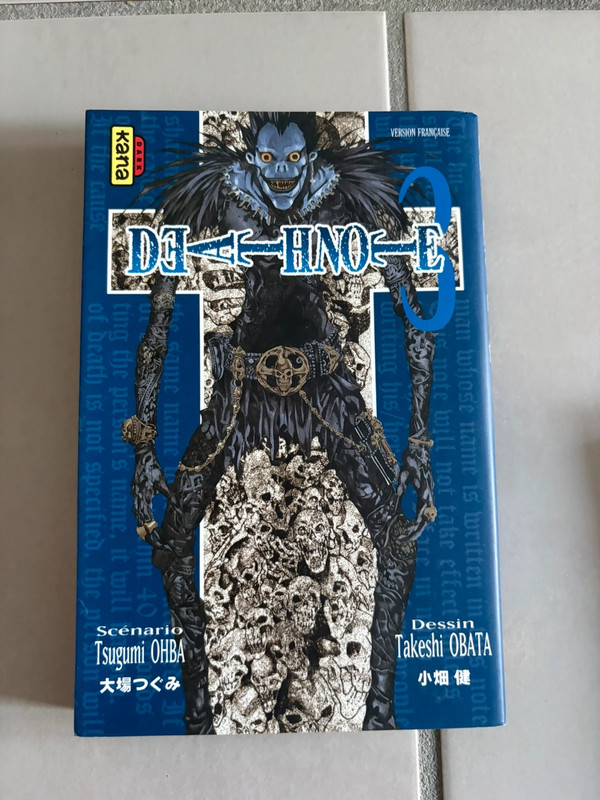 Death note manga tome 3