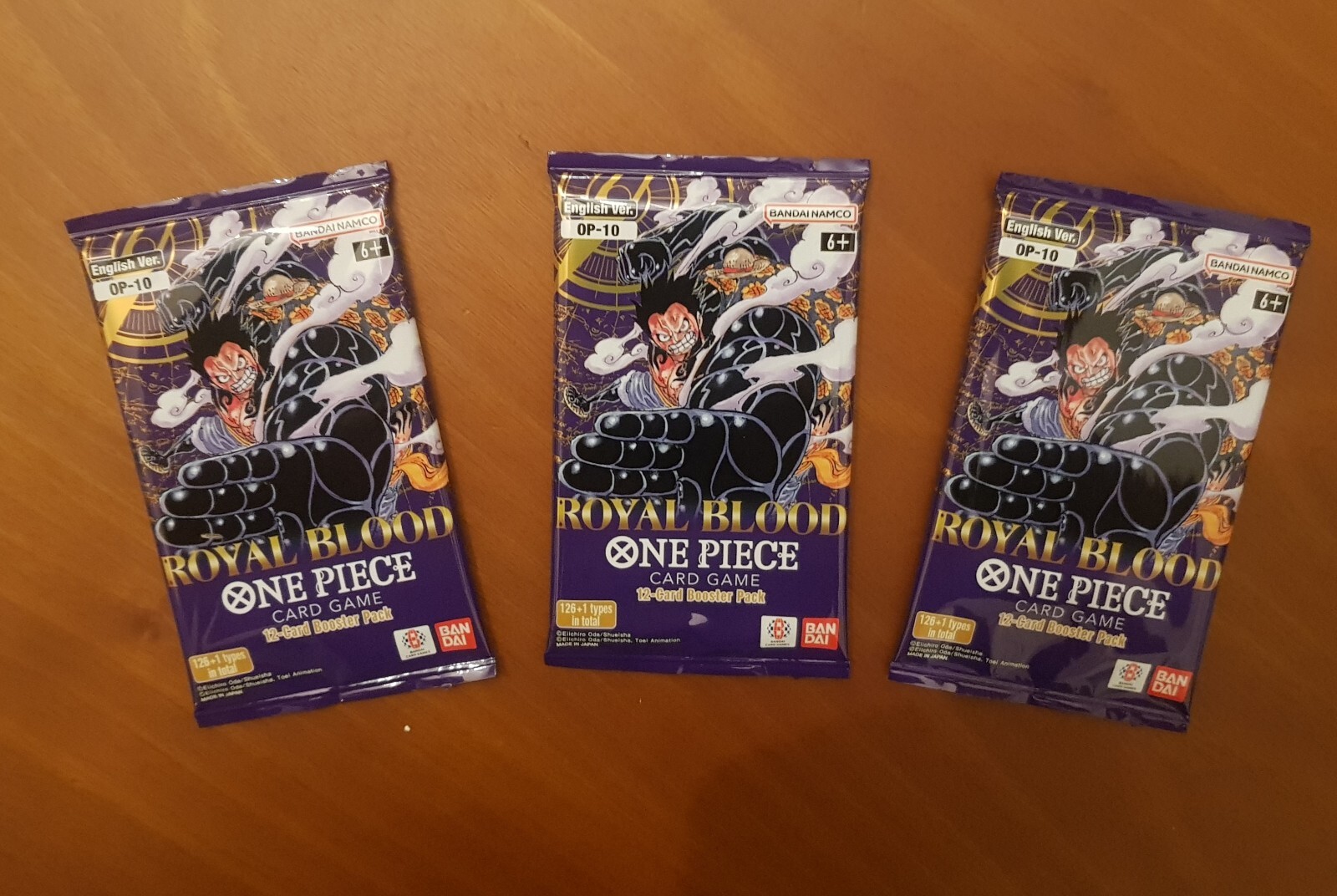 OP-10 Royal Blood - 3x Booster Bustine One Piece Card Game ENG