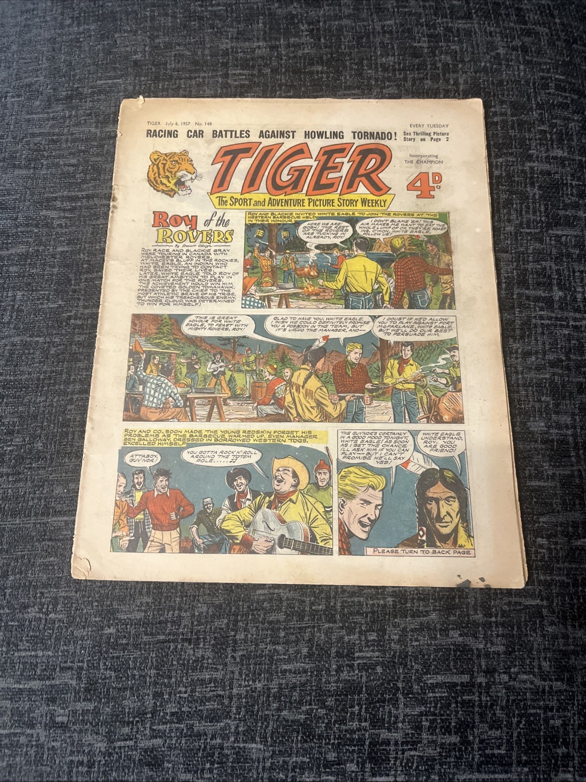 Tiger Comic - #148 - 6 July 1957