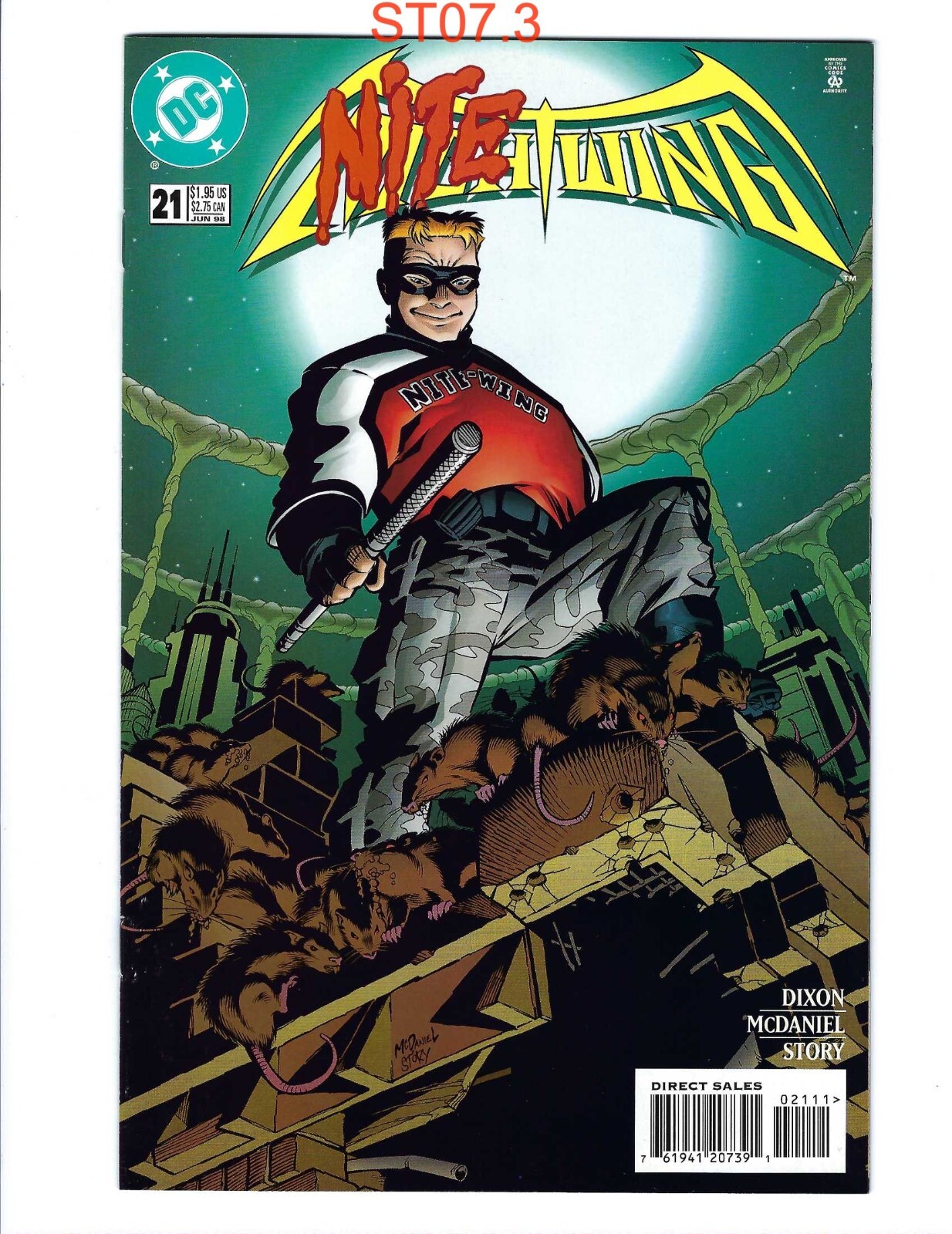 Nightwing #21 1996 DC VF/NM st073